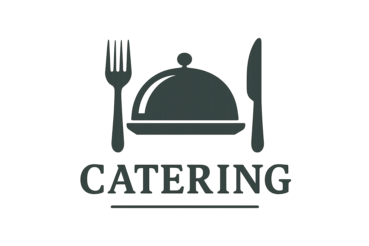 Logo de empresa de catering